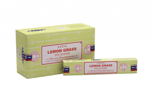 Благовония Lemon Grass Satya (Лемонграсс Лимонная Трава Сатья) 15гр