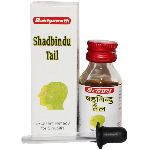 Масло для носа Shadbindu Tail Baidyanath (Шадбинду Таил Байдианат) 50мл