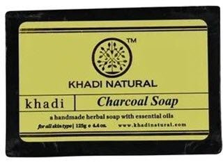 Мыло Charcoal Soap Khadi Natural (Мыло Угольное Кхади Натурал) 125гр