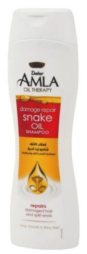 Amla Oil Therapy Damage Repair Snake Oil Dabur (Шампунь со змеиным маслом и амлой Дабур) 400мл
