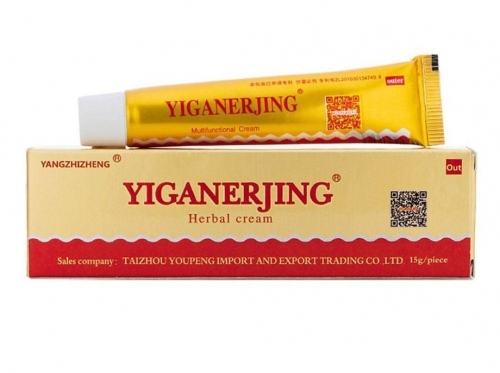 Yiganerjing Herbal Cream (Крем Иганержинг от кожных заболеваний) 15гр