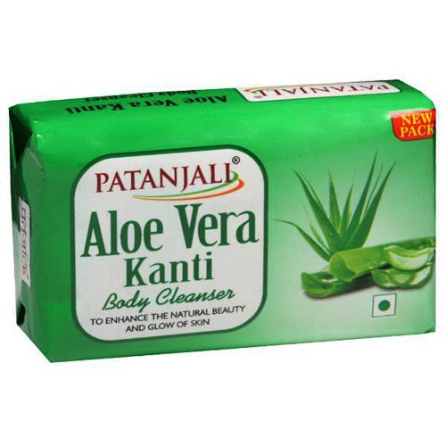 Aloe Vera Kanti Soap Patanjali (Мыло Алое Вера Канти Патанджали) 75гр