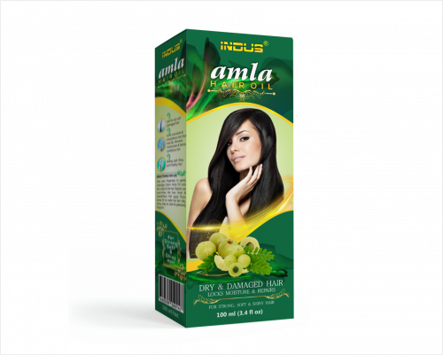 Масло Amla Hair Oil Indus Herbals (Масло Амлы Индус Хербалс) 100мл