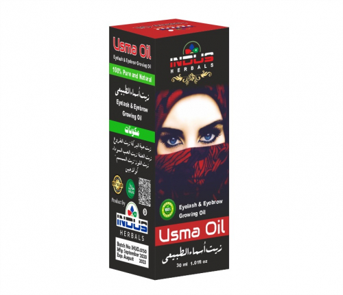 Usma Oil Eyelash & Eyebrow Growing Oil, Indus Herbals (Усьма Масло для роста бровей и ресниц, Индус Хербалс) 30мл
