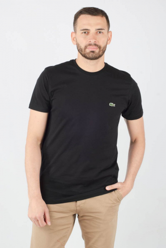 Чёрная футболка - Lacoste