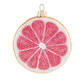 Грейпфрут розовый (стекло) 7х4х7,5 см