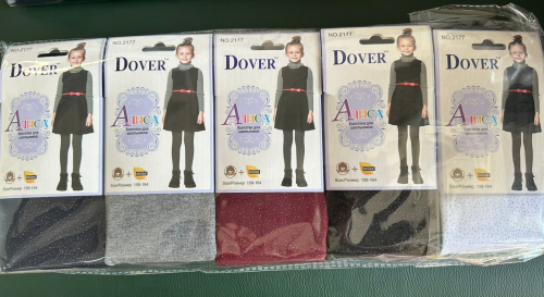 Колготки детские Dover Алиса модал с люрексом 2177