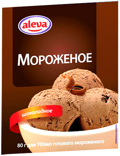 Десерт aleva сухой для мороженого