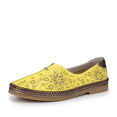 Туфли MUNZ Shoes 40-11WA-077V, желтый