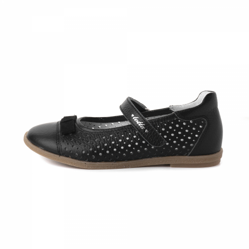 30001/3-КП-01 (черный) Туфли школьные ТОТТА оптом (нат. кожа), размеры 31-36