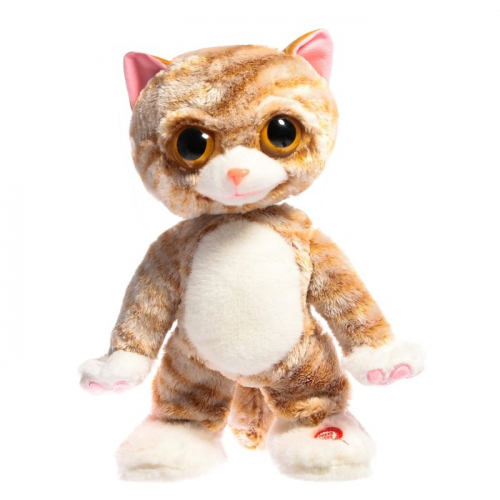 Интерактивная игрушка «Котёнок Сэм», цвет бежевый