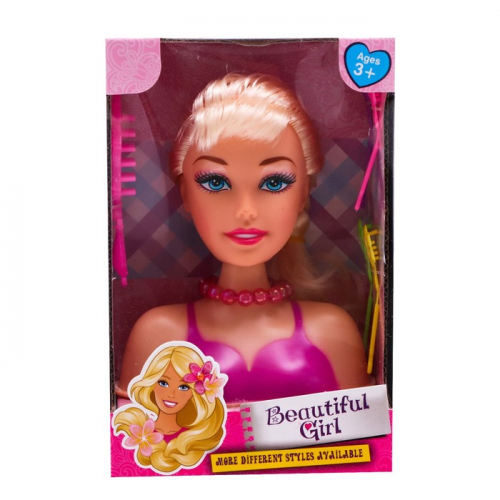 Кукла-манекен для создания причёсок «Красотка», с аксессуарами