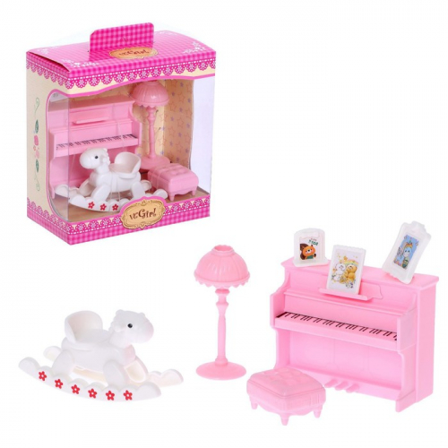 Набор мебели для кукол «Уют-3: фортепиано»