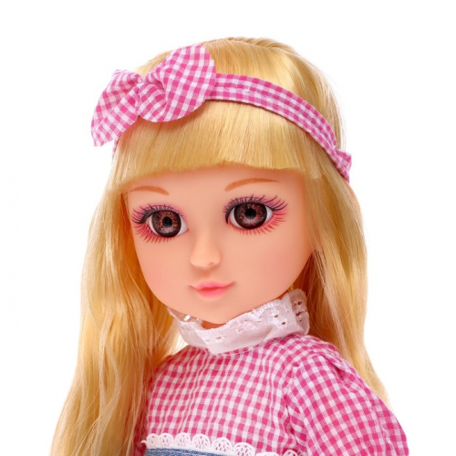 Кукла классическая «Маша» 41 см со светом, английская озвучка, в платье