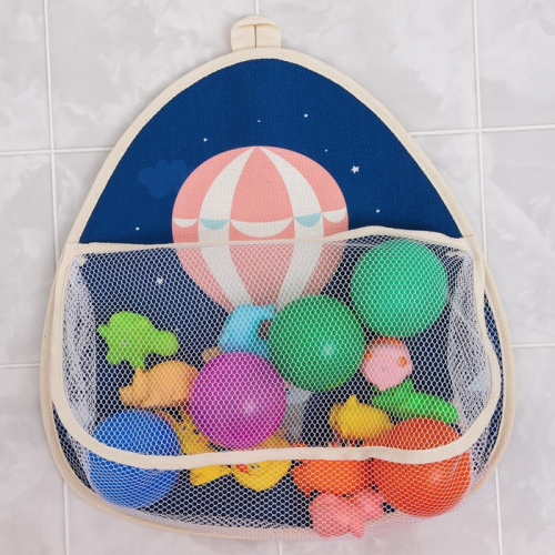 Сетка для хранения игрушек в ванной с петелькой «Воздушный шар»