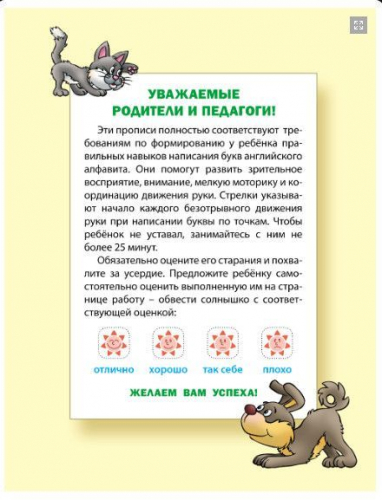 Английские алфавит. Классические прописи. English. 6-7 лет
