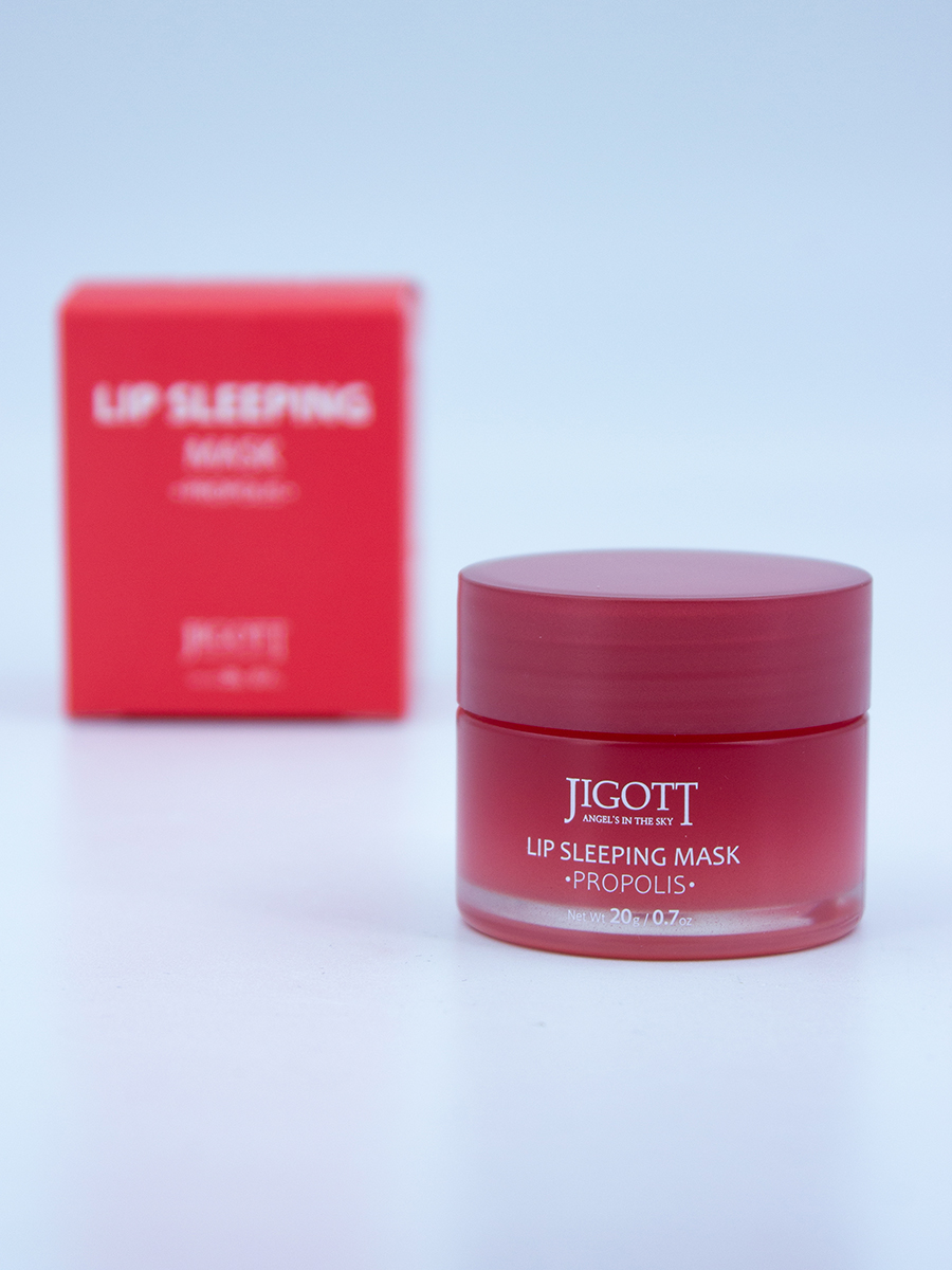 JIGOTT - МАСКА НОЧНАЯ ДЛЯ ГУБ LIP SLEEPING MASK PROPOLIS, 20G