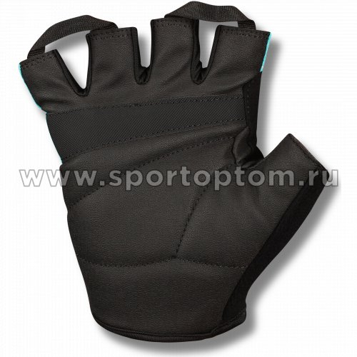 Перчатки для фитнеса женские INDIGO эластан,и/кожа,неопрен SB-16-1734 Бирюзовый