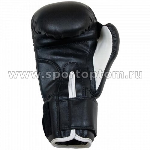 Перчатки боксёрские INDIGO PU PS-790 12 унций Черный