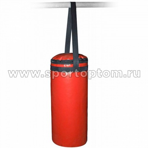 Мешок боксерский SM 06 кг на стропе (армированный PVC) SM-231 6 кг Красный
