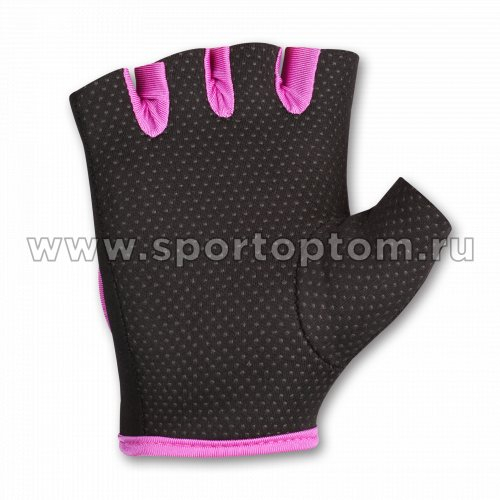 Перчатки для фитнеса женские INDIGO неопрен IN200-1 Черно-фиолетовый