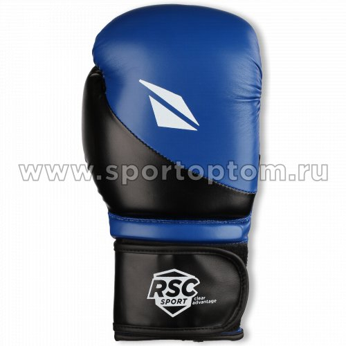 Перчатки боксёрские RSC PU FLEX BF BX 023 Сине-черный