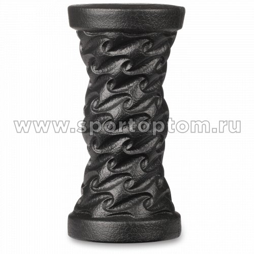 Массажный валик для ног INDIGO PVC IN188 16*7,6 см Черный