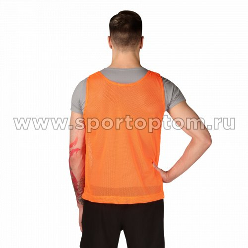 Манишка Сетчатая Спортивные Мастерские SM-248 S Оранжевый