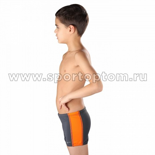 Плавки-шорты детские SHEPA со вставками 015 116 Серо-оранжевый