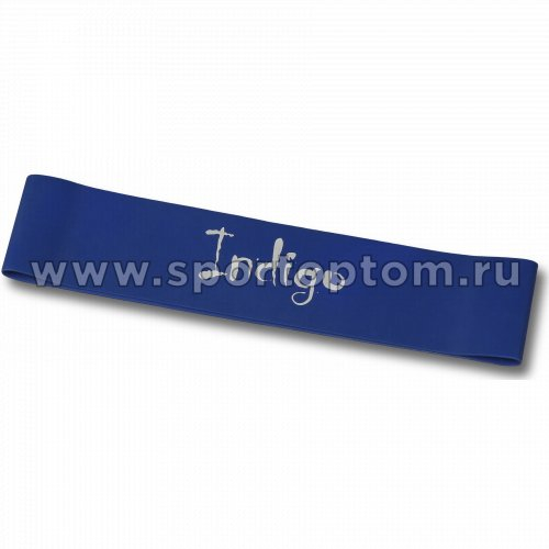 Эспандер Лента латекс замкнутая INDIGO HEAVY (7-12 кг) 6004-3 HKRB 46*5*0.09 см Синий