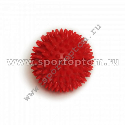 Шарик массажный INDIGO 6992-1 HKMB 7,5 см Красный