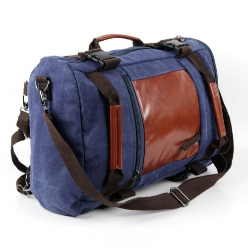Текстильная сумка-рюкзак А42 Синий