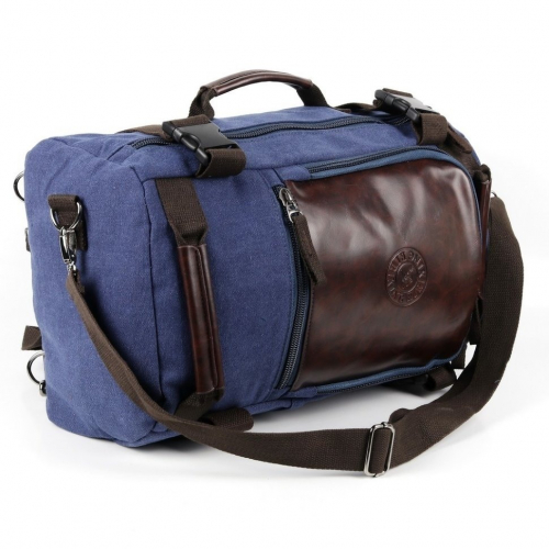 Текстильная сумка-рюкзак А40 Синий