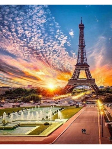 Прекрасное небо Парижа