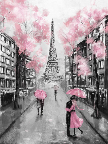 Париж. Оттенки розового