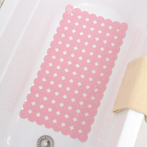 SPA-коврик для ванны на присосках SAVANNA «Пузыри», 38×68 см, цвет МИКС