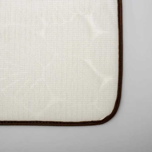 Набор ковриков для ванной и туалета Доляна «Галька, ракушки», 2 шт: 40×50, 50×80 см