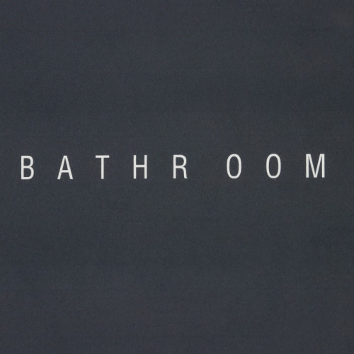 Коврик для ванной Доляна Bathroom, 48×78 см, цвет чёрный