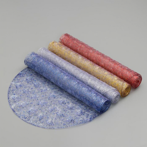 SPA-коврик для ванны на присосках Доляна «Пузырьки блестящие», 35×67 см, цвет МИКС