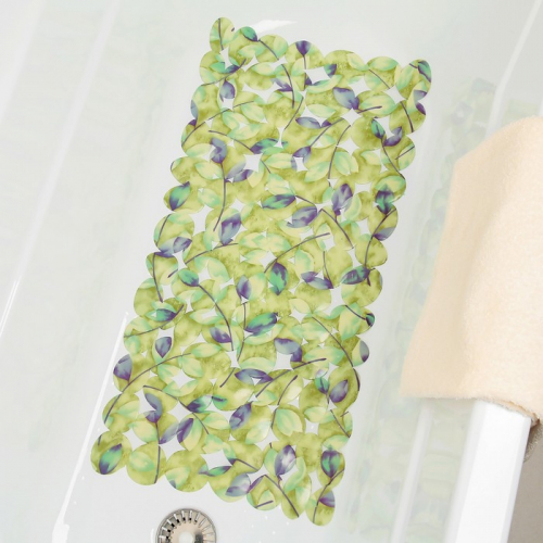 SPA-коврик для ванны на присосках Доляна «Мелисса», 35×72 см