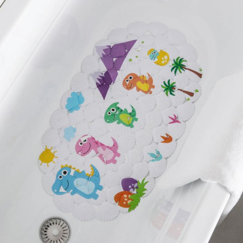 SPA-коврик для ванны на присосках Доляна «Семья», 38×68 см