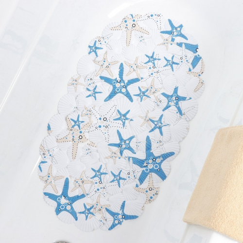 SPA-коврик для ванны на присосках SAVANNA «Морские звёзды», 38×68 см