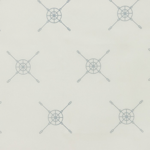 Штора для ванной «Якоря», 180×180 см, полиэстер