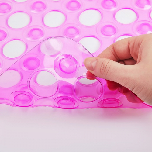 SPA-коврик для ванны на присосках Доляна «Попурри», 31×48 см, цвет МИКС