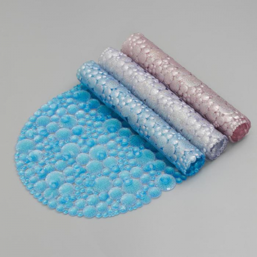 SPA-коврик для ванны на присосках Доляна «Шампанское», 35×67 см, цвет МИКС