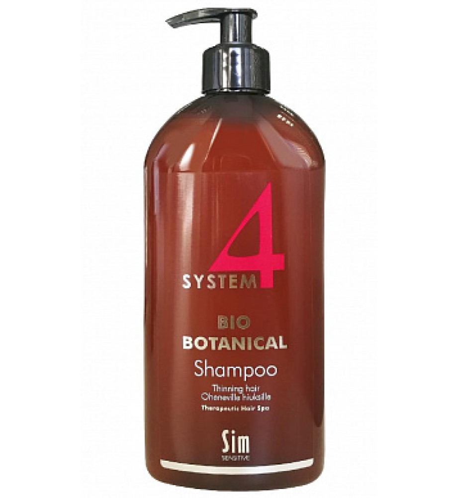 4 bio. Шампунь SIM sensitive Bio Botanical Shampoo.