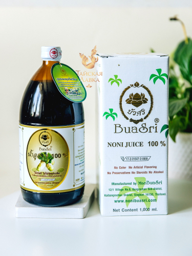 сок нони 100% buasri