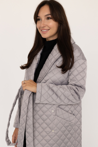 Куртка женская демисезонная 24302 (серый опал)