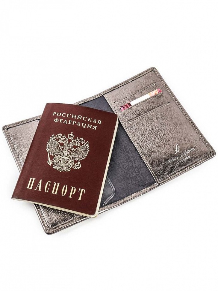 Женская кожаная обложка для паспорта Sergio Valentini СВ 8155-005/2