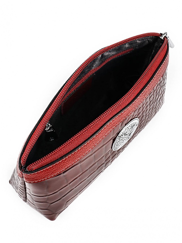 Женская кожаная косметичка Sergio Valentini СВ 8134/1-5008